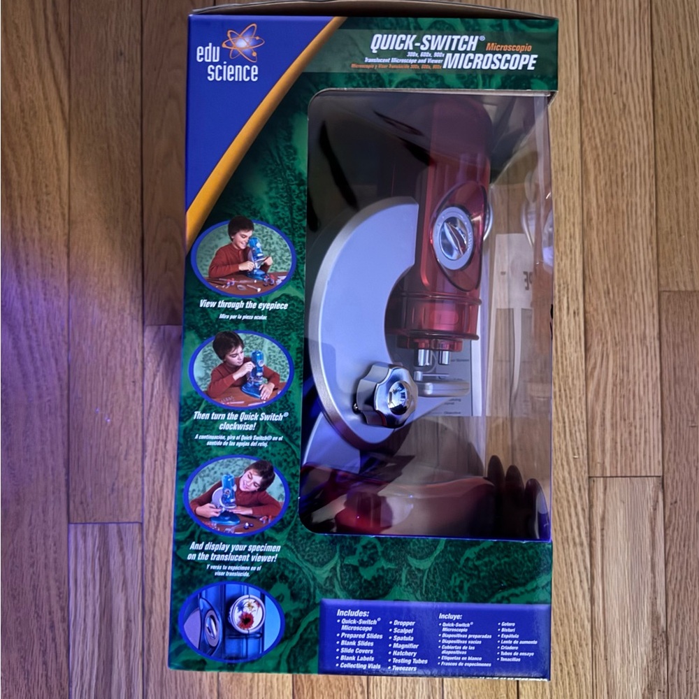 Edu Science Quick Switch Microscope 
New in Box - Picture 3 of 5